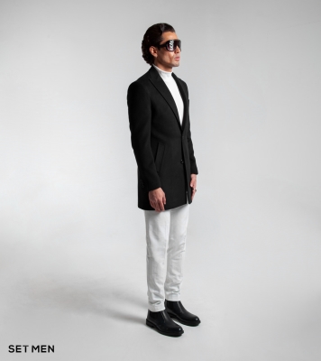 پالتو یقه بلیزر مردانه