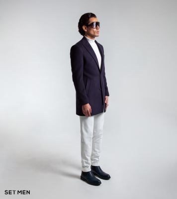 پالتو یقه بلیزر مردانه