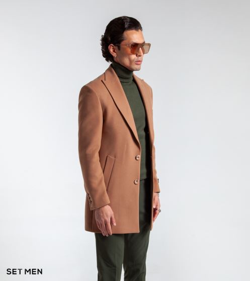 پالتو یقه بلیزر مردانه