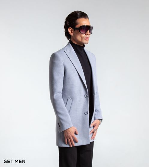 پالتو یقه بلیزر مردانه