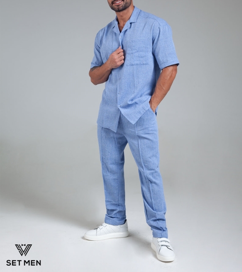 ست پیراهن و شلوار کنفی