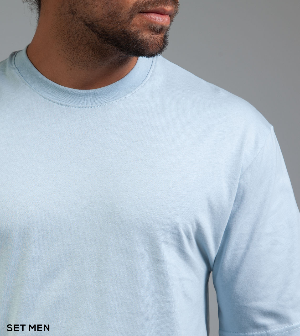 تیشرت یقه گرد ساده