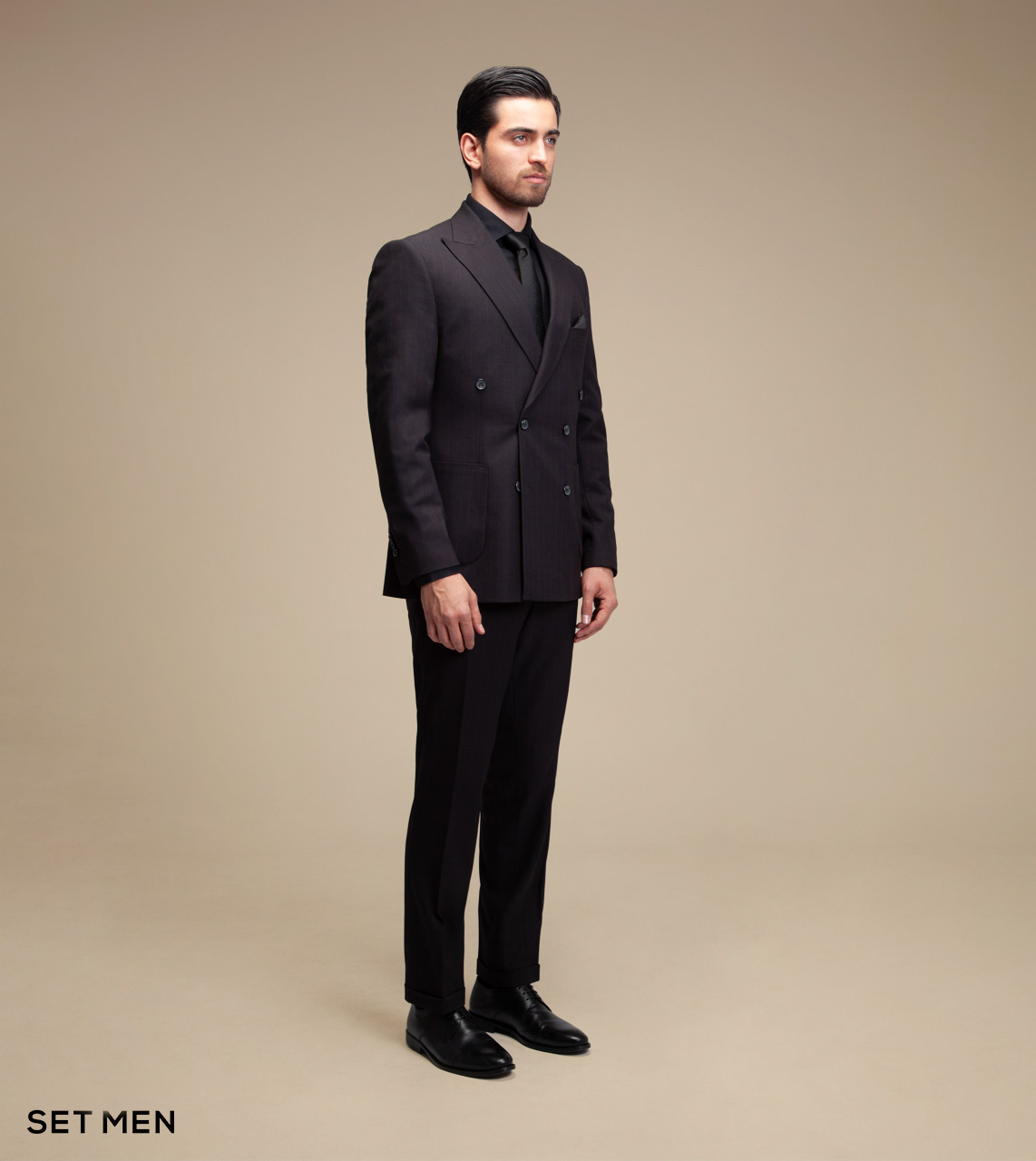 کت و شلوار دیپلمات دبل برست