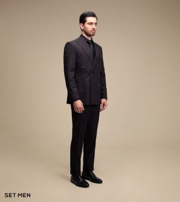 کت و شلوار دیپلمات دبل برست