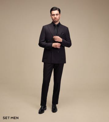 کت و شلوار دیپلمات دبل برست