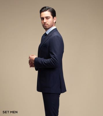 کت و شلوار دیپلمات دبل برست