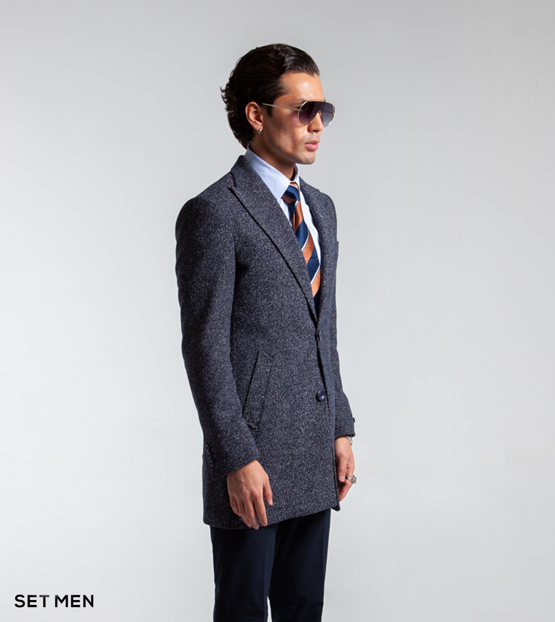 پالتو یقه بلیزر برفکی