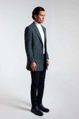 پالتو یقه بلیزر برفکی