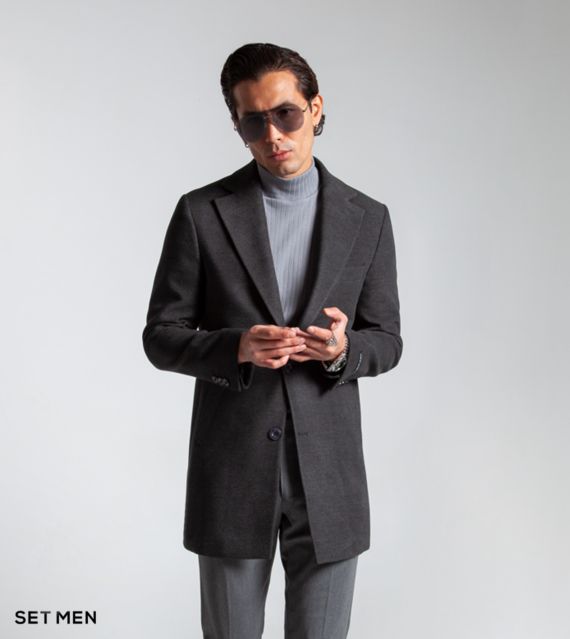 پالتو یقه انگلیسی مردانه