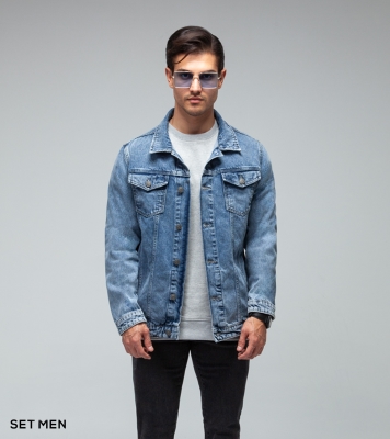 کت جین مردانه