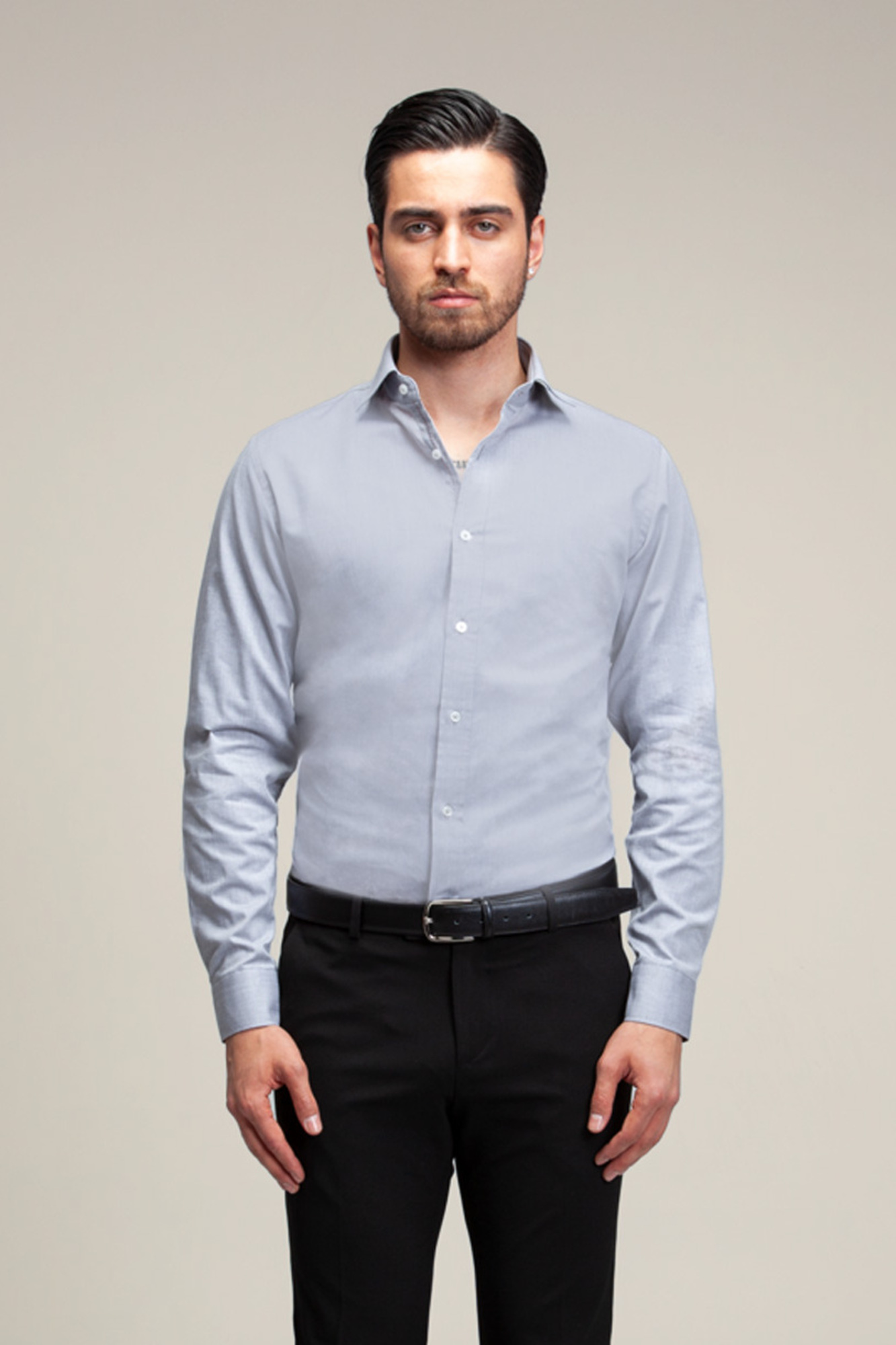 پیراهن مردانه آستین بلند ساده ست من