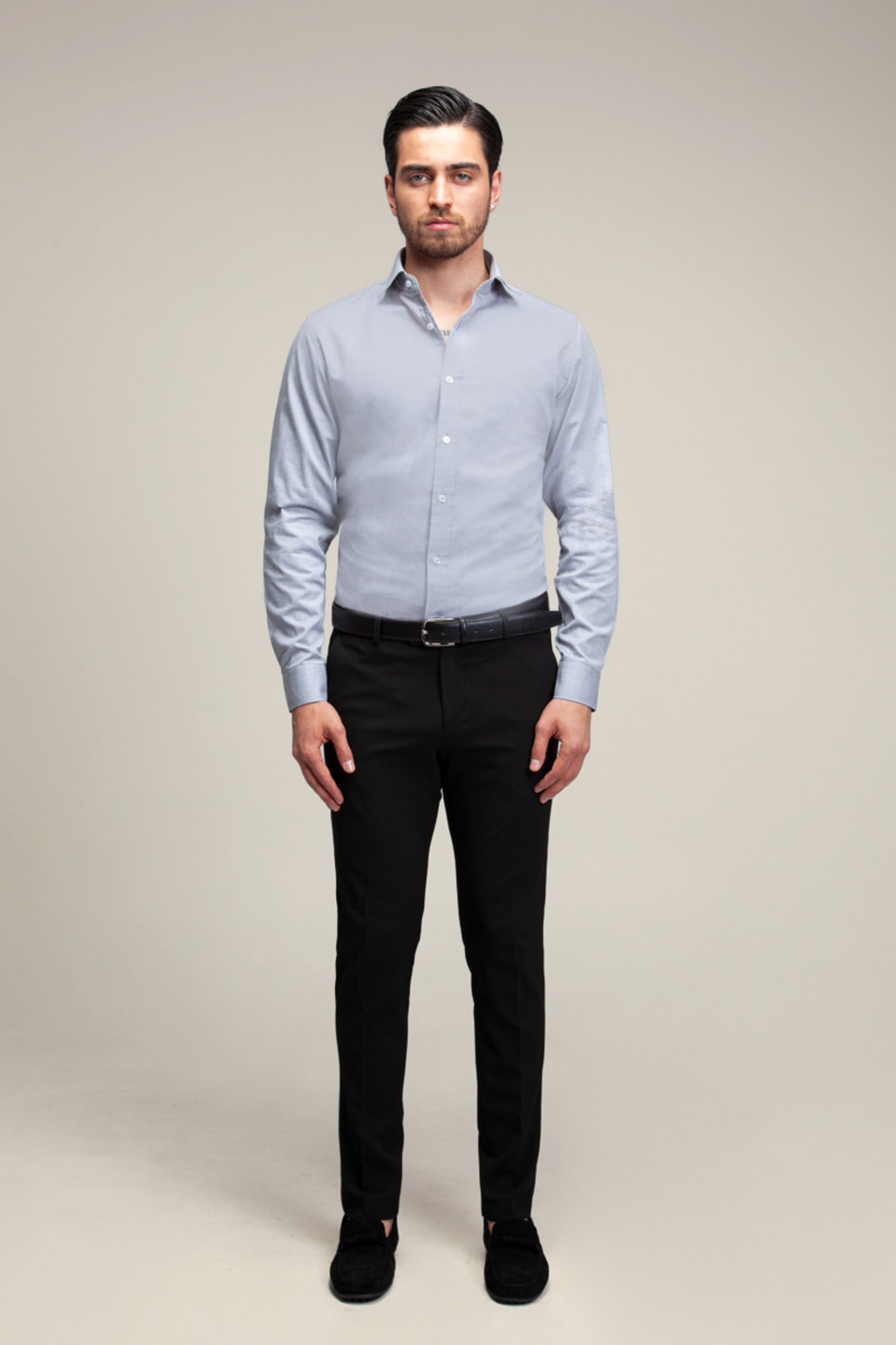 پیراهن مردانه آستین بلند ساده ست من