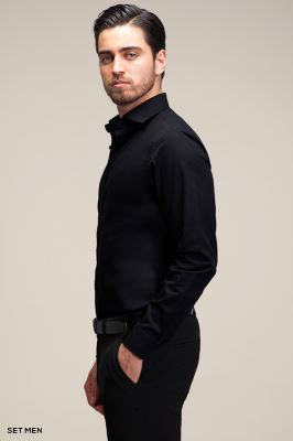 پیراهن مردانه آستین بلند ساده ست من