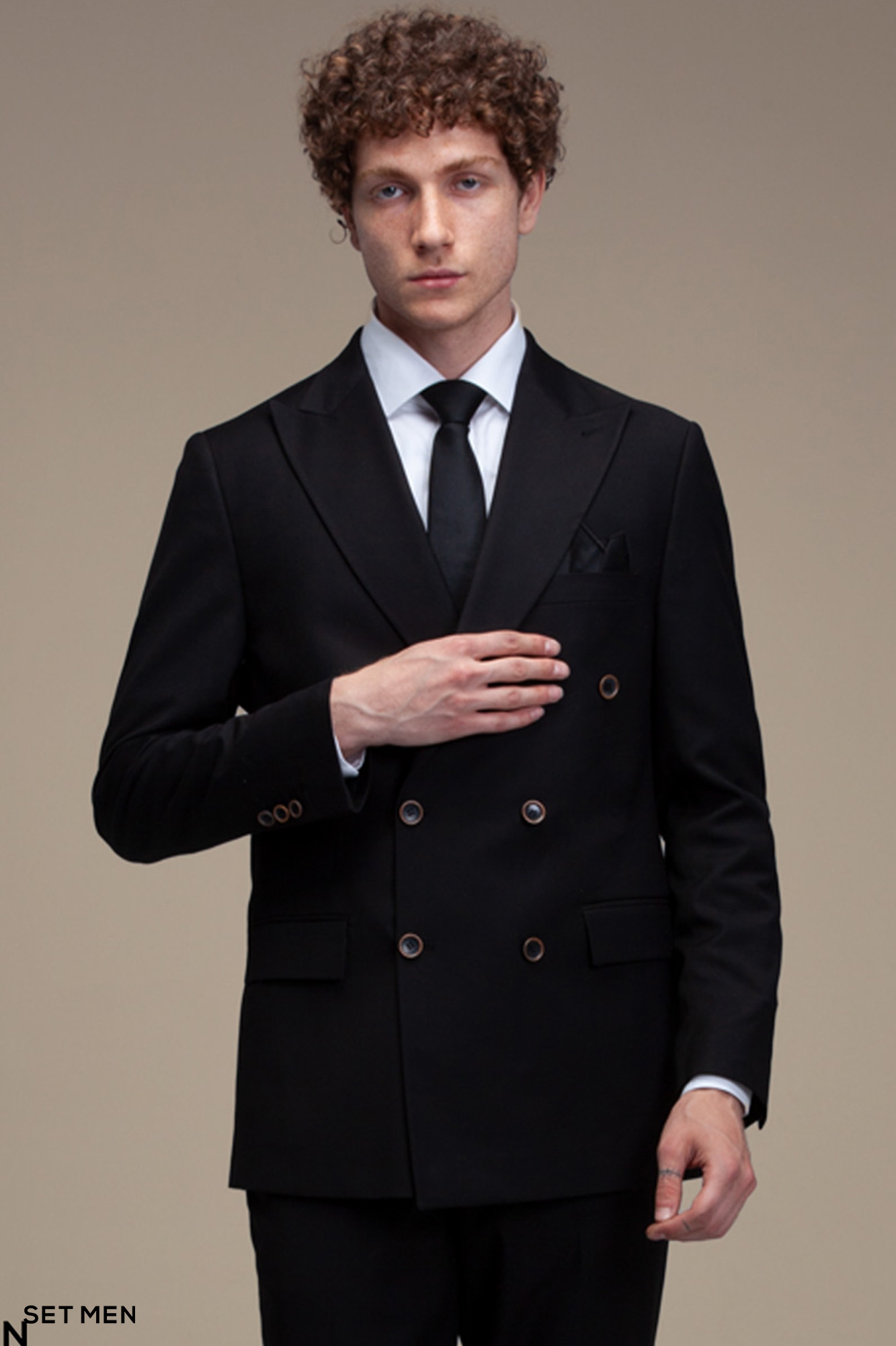 کت و شلوار دو تکه دبل برست