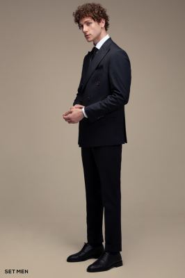 کت و شلوار دو تکه دبل برست