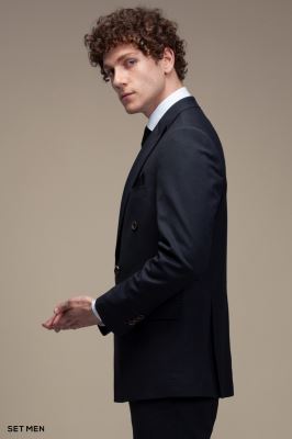 کت و شلوار دو تکه دبل برست