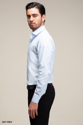 پیراهن مردانه آستین بلند ساده ست من