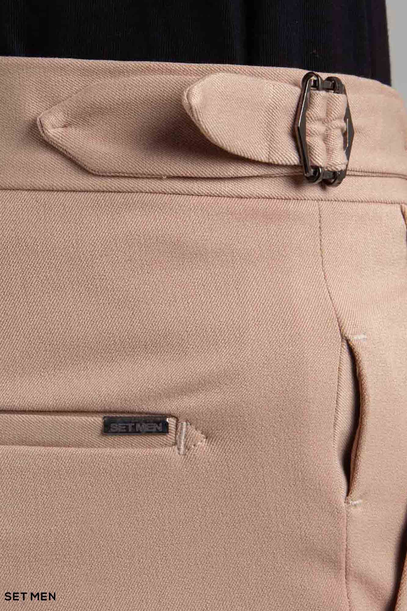 شلوار پارچه ای مردانه پیل دار