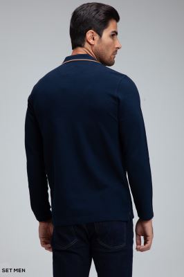 بلوز یقه زیپ دار