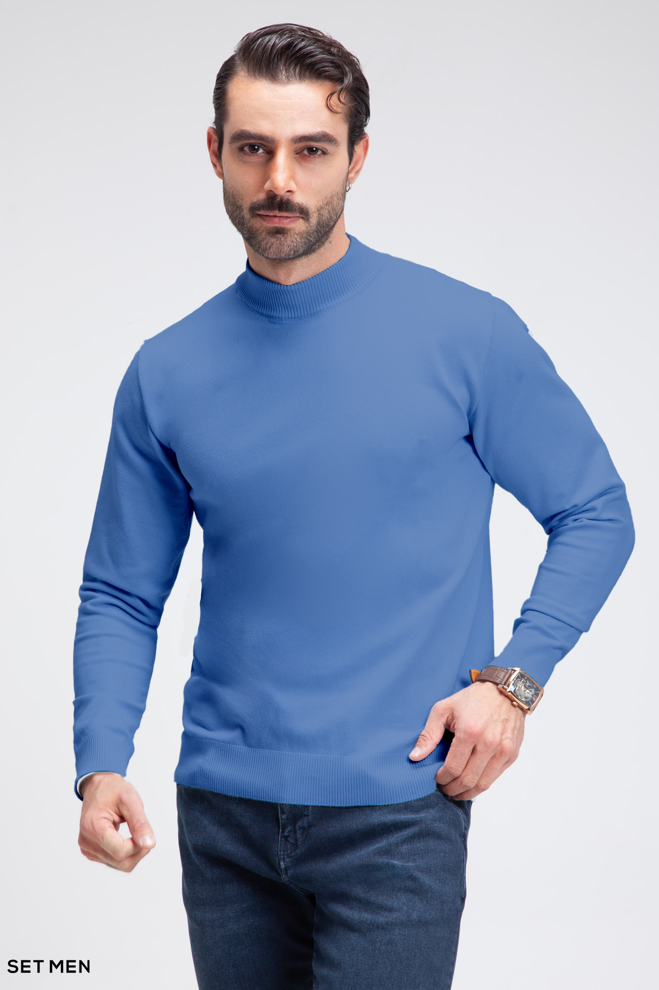 بافت مردانه یقه اسکی