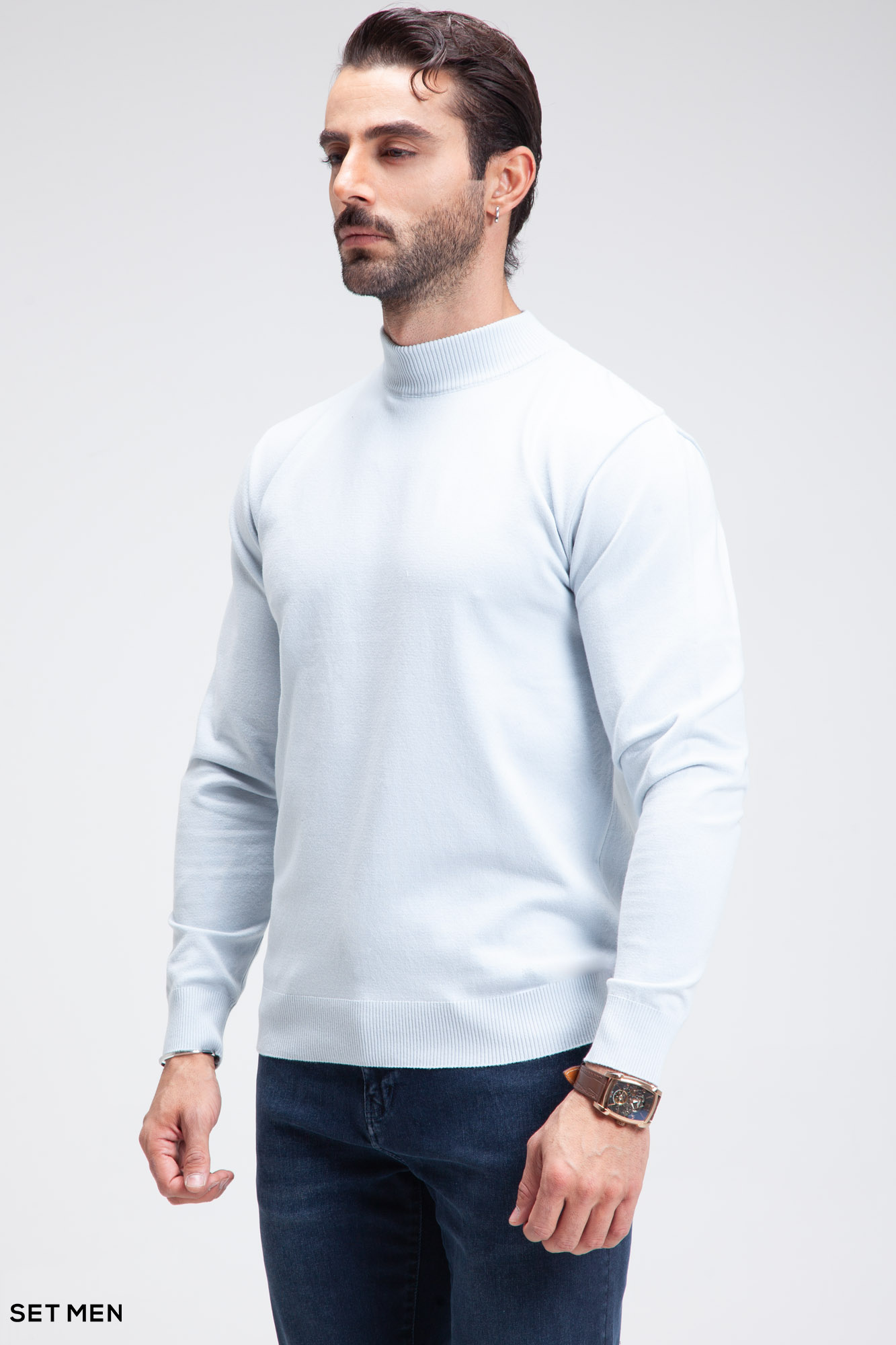 بافت مردانه یقه اسکی