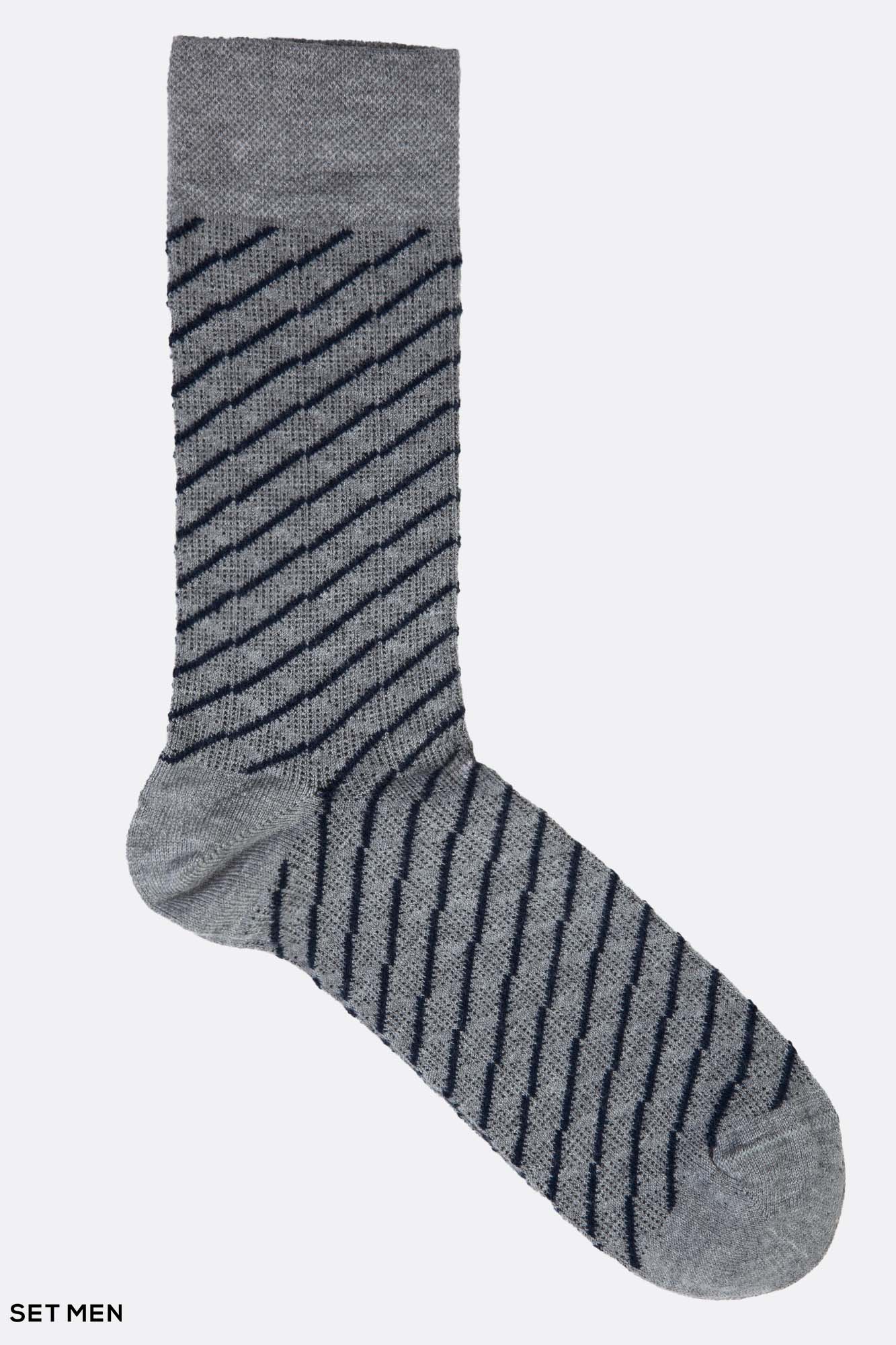 جوراب مردانه کلاسیک طرح دار
