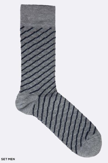 جوراب مردانه کلاسیک طرح دار