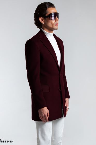 پالتو یقه بلیزر مردانه