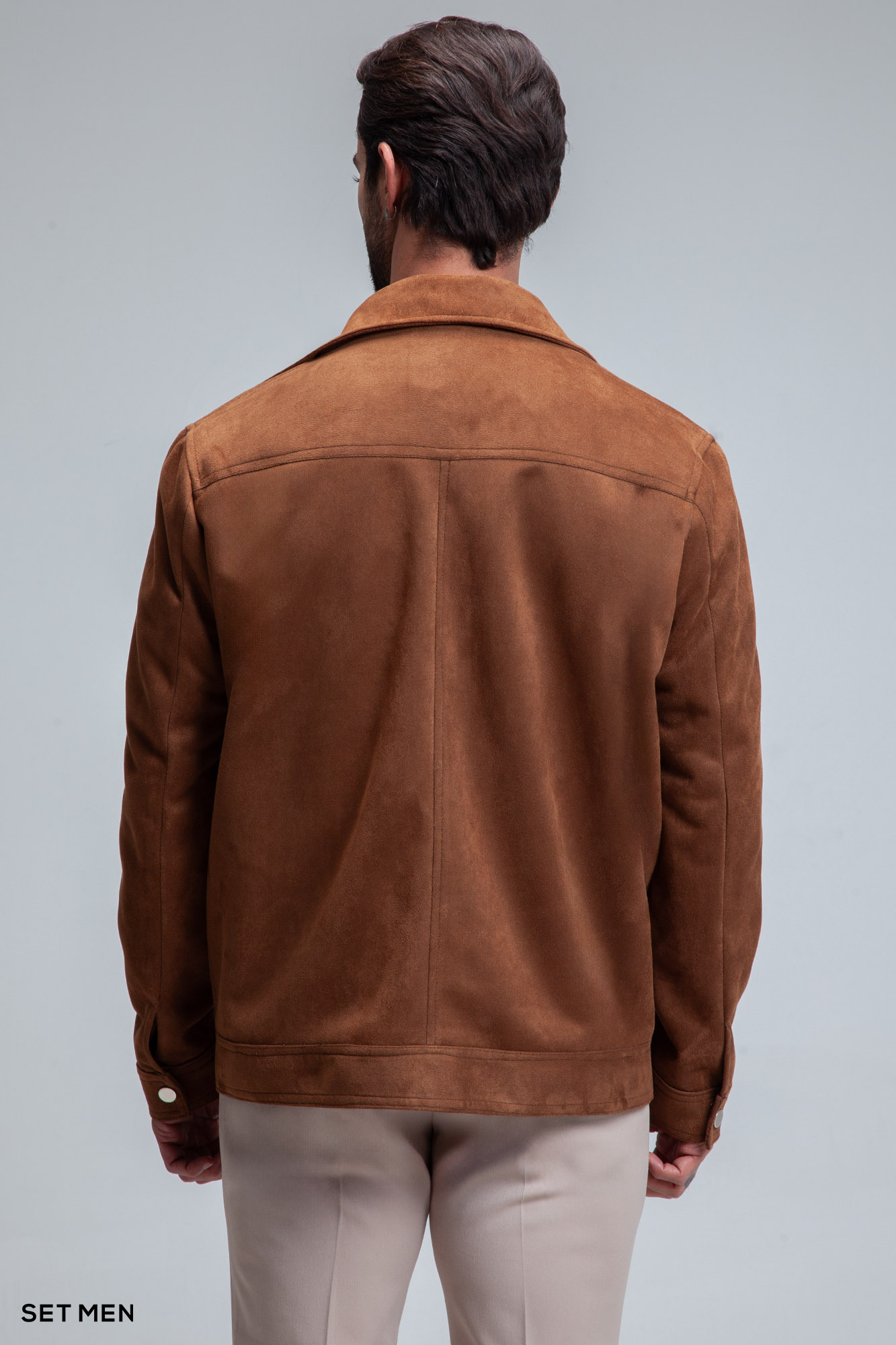 کاپشن جیر دکمه دار