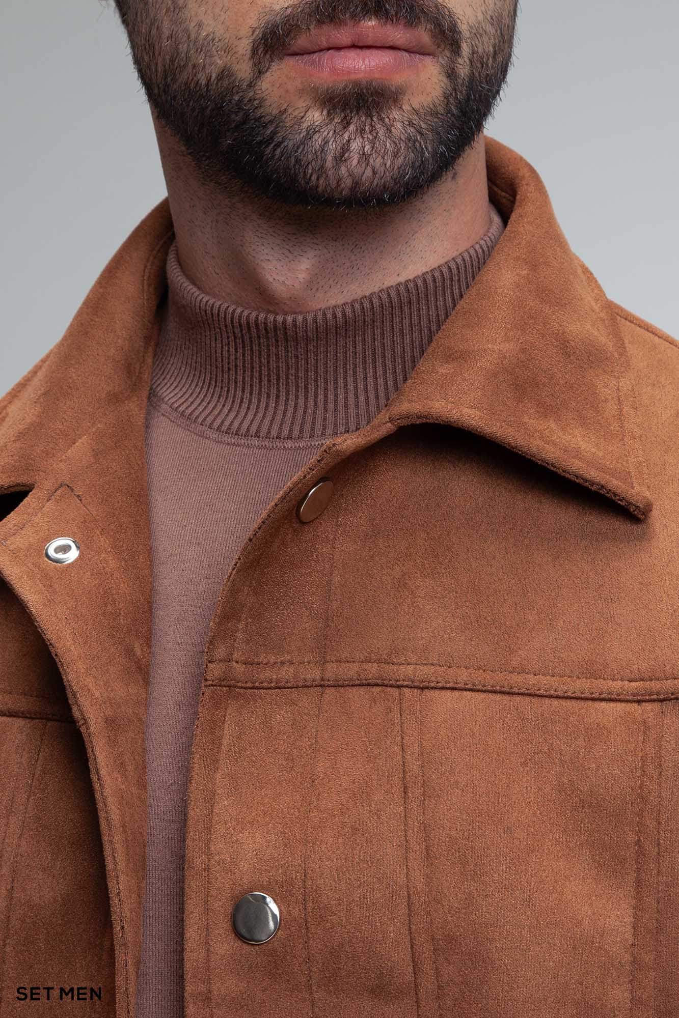 کاپشن جیر دکمه دار