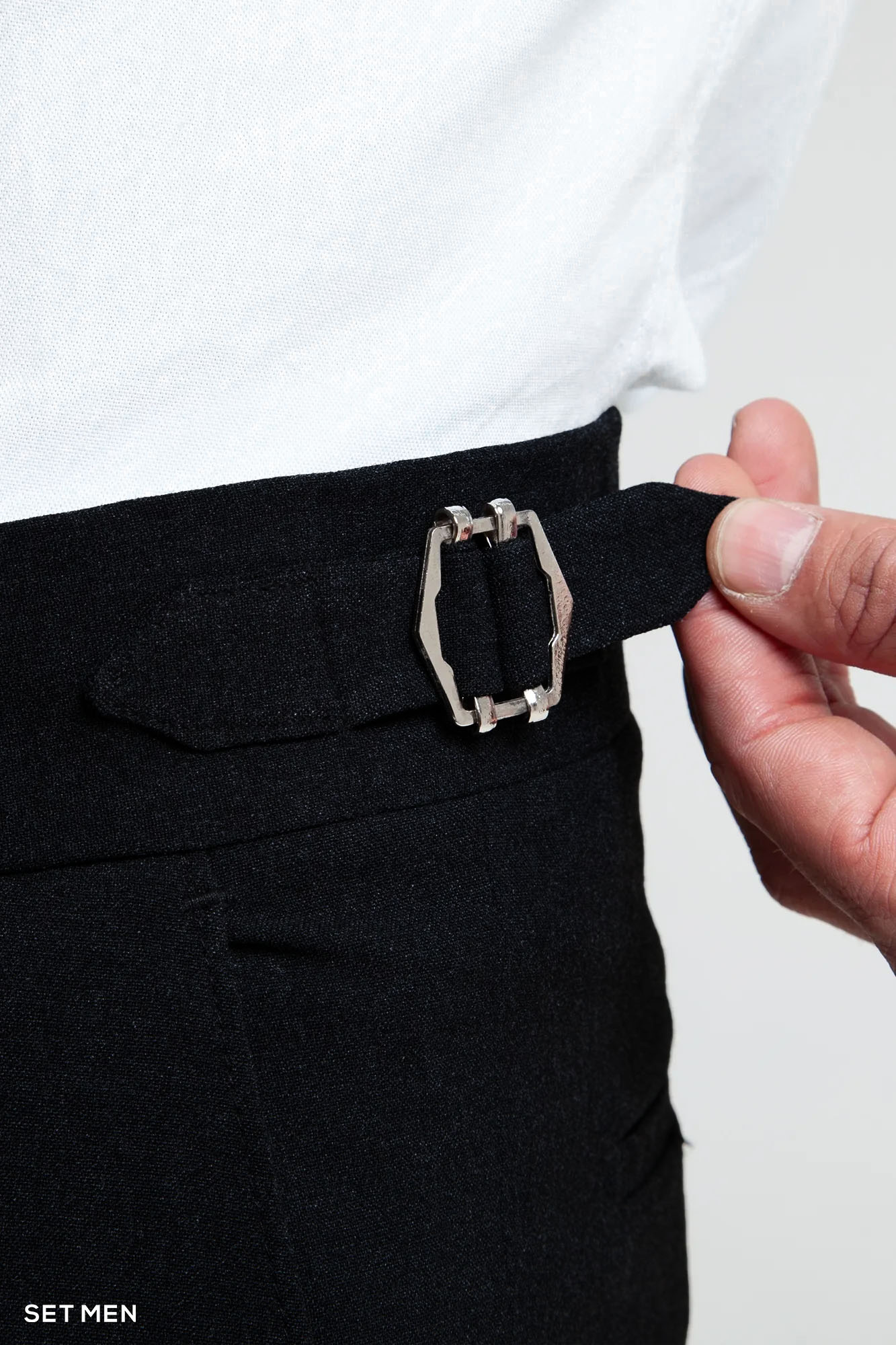 شلوار پارچه ای مردانه کمر پهن ایتالیایی