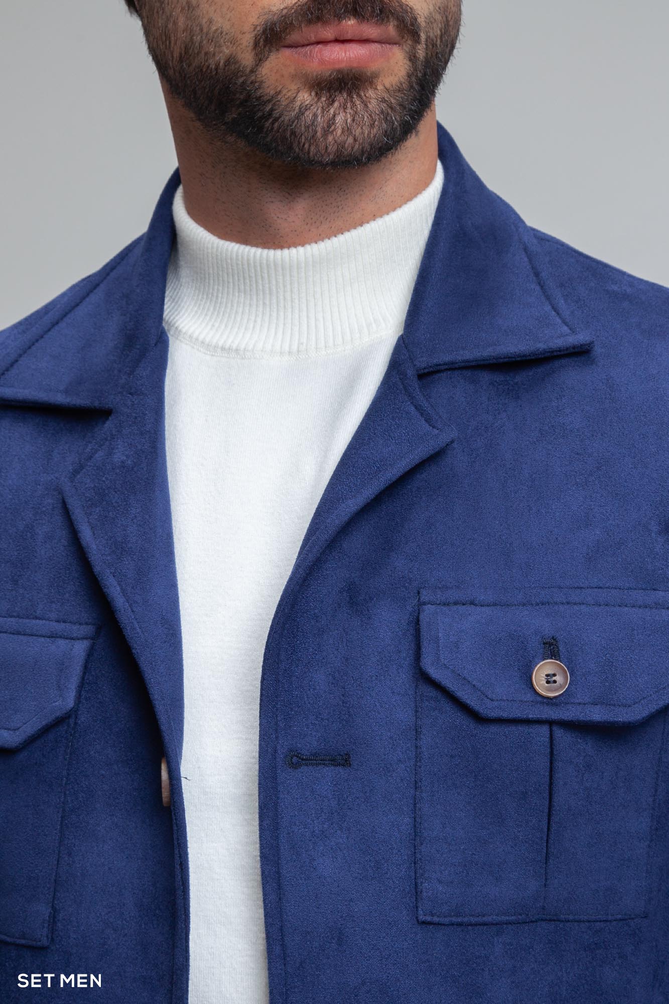 کت تک مردانه سافاری جیر