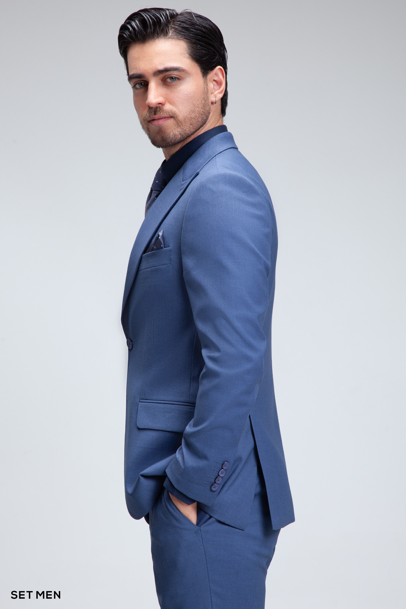 کت و شلوار مردانه سه تکه ژیله دورو