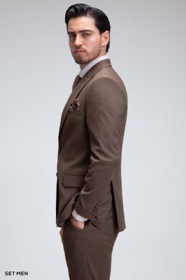 کت و شلوار مردانه سه تکه ژیله دورو