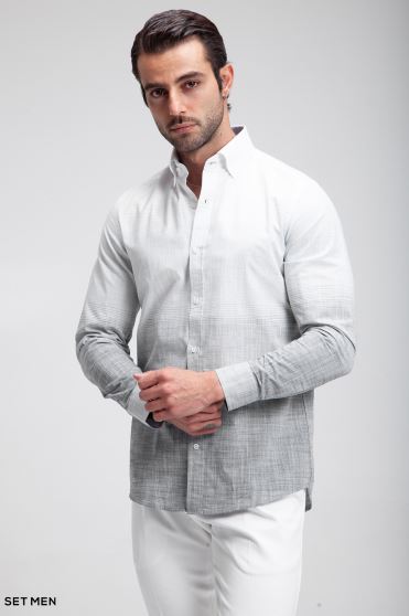 پیراهن مردانه لینن NATURAL TOUCH