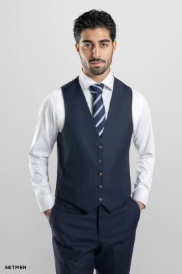 کت و شلوار مردانه سه تکه یقه انگلیسی ژیله دورو