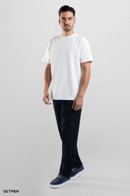 تیشرت مردانه ژاکارد یقه گرد