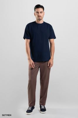 تیشرت مردانه ژاکارد یقه گرد