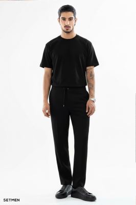 تیشرت مردانه ژاکارد یقه گرد