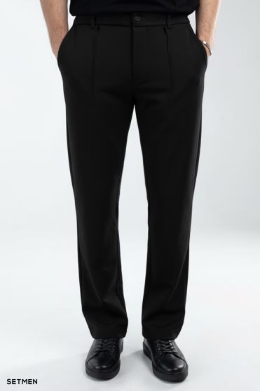 شلوار اسلش مردانه واید پارچه دورو