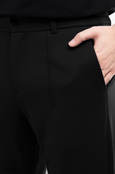 شلوار اسلش مردانه واید پارچه دورو