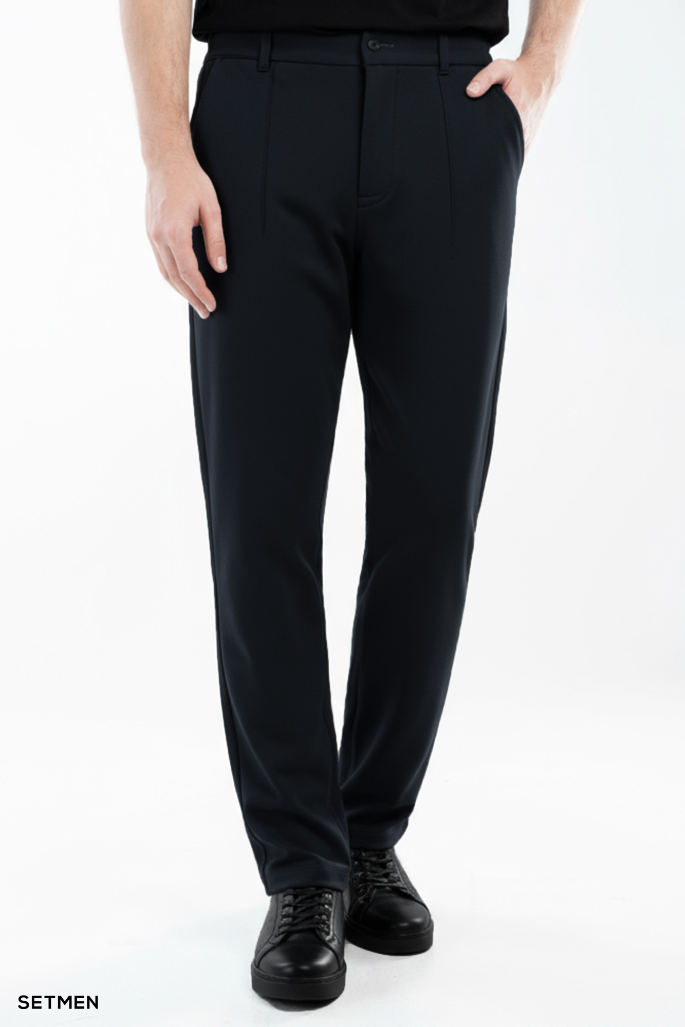 شلوار اسلش مردانه واید پارچه دورو