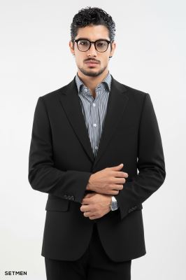 کت تک مردانه یقه انگلیسی