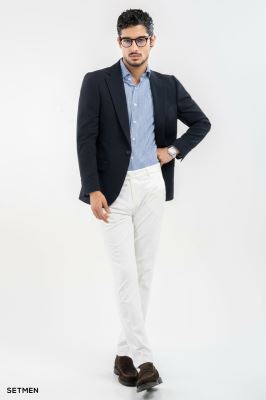 کت تک مردانه یقه انگلیسی