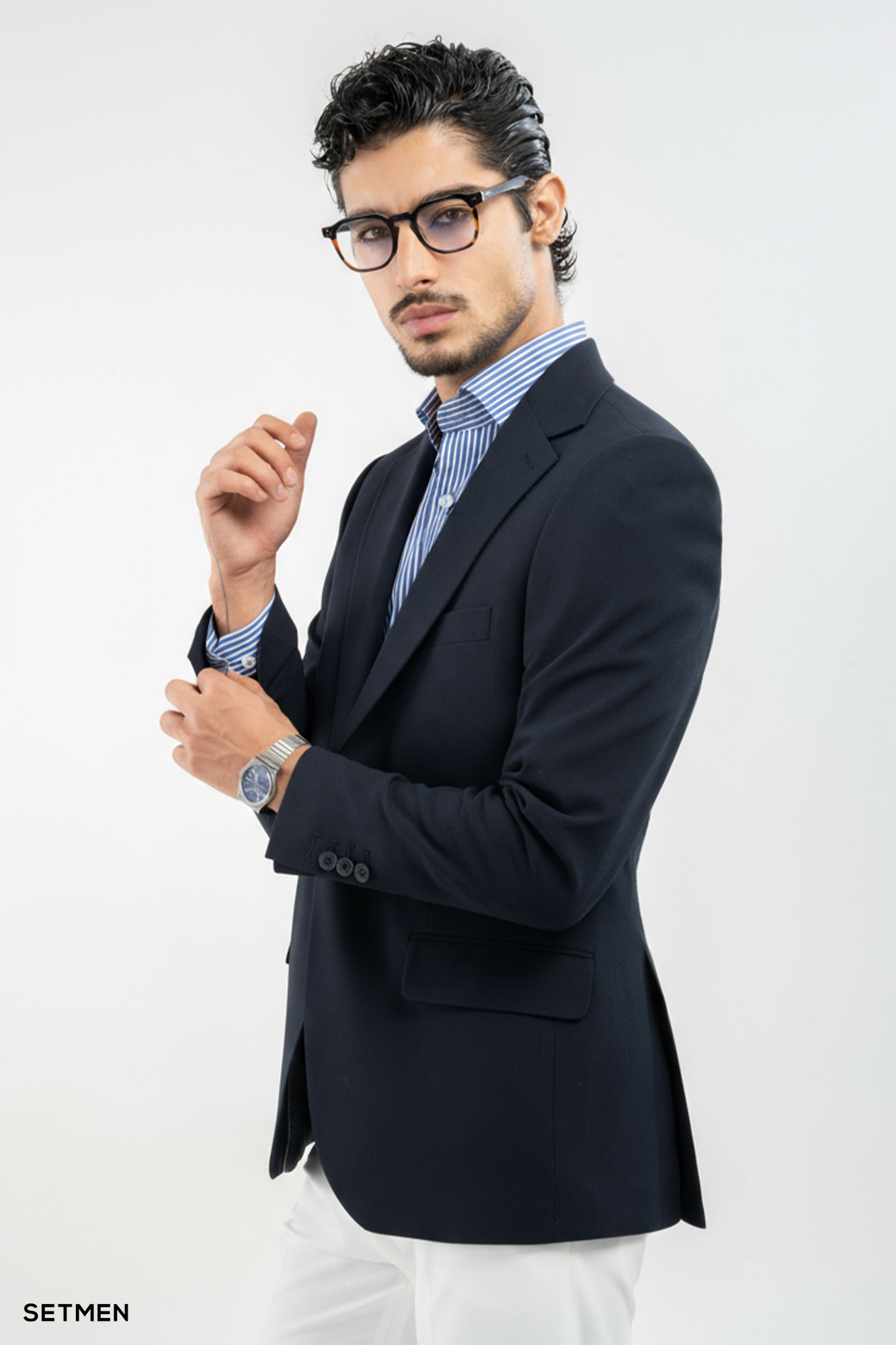 کت تک مردانه یقه انگلیسی