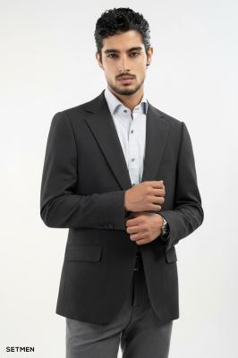 کت تک مردانه یقه انگلیسی