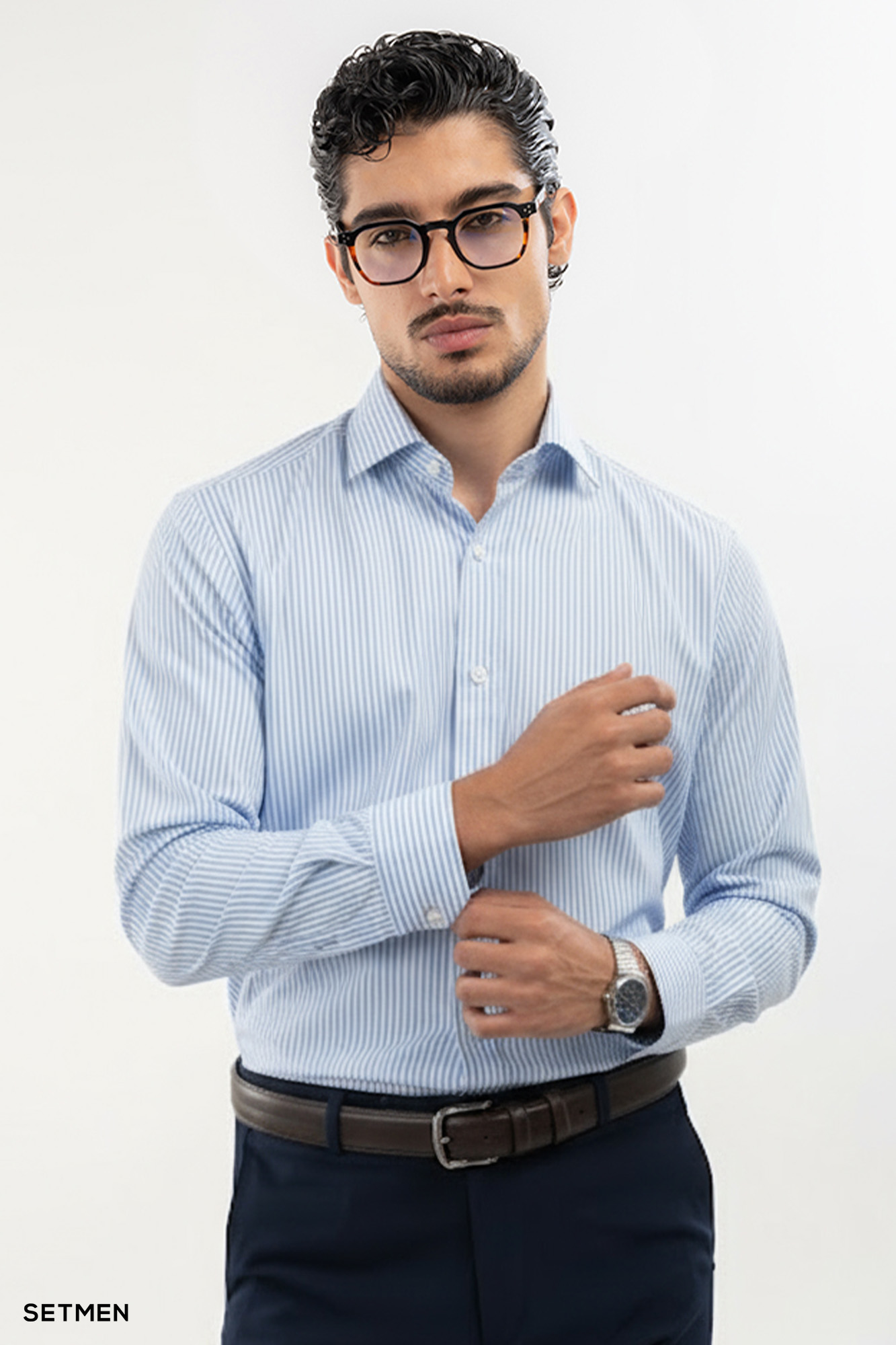 پیراهن مردانه راه راه