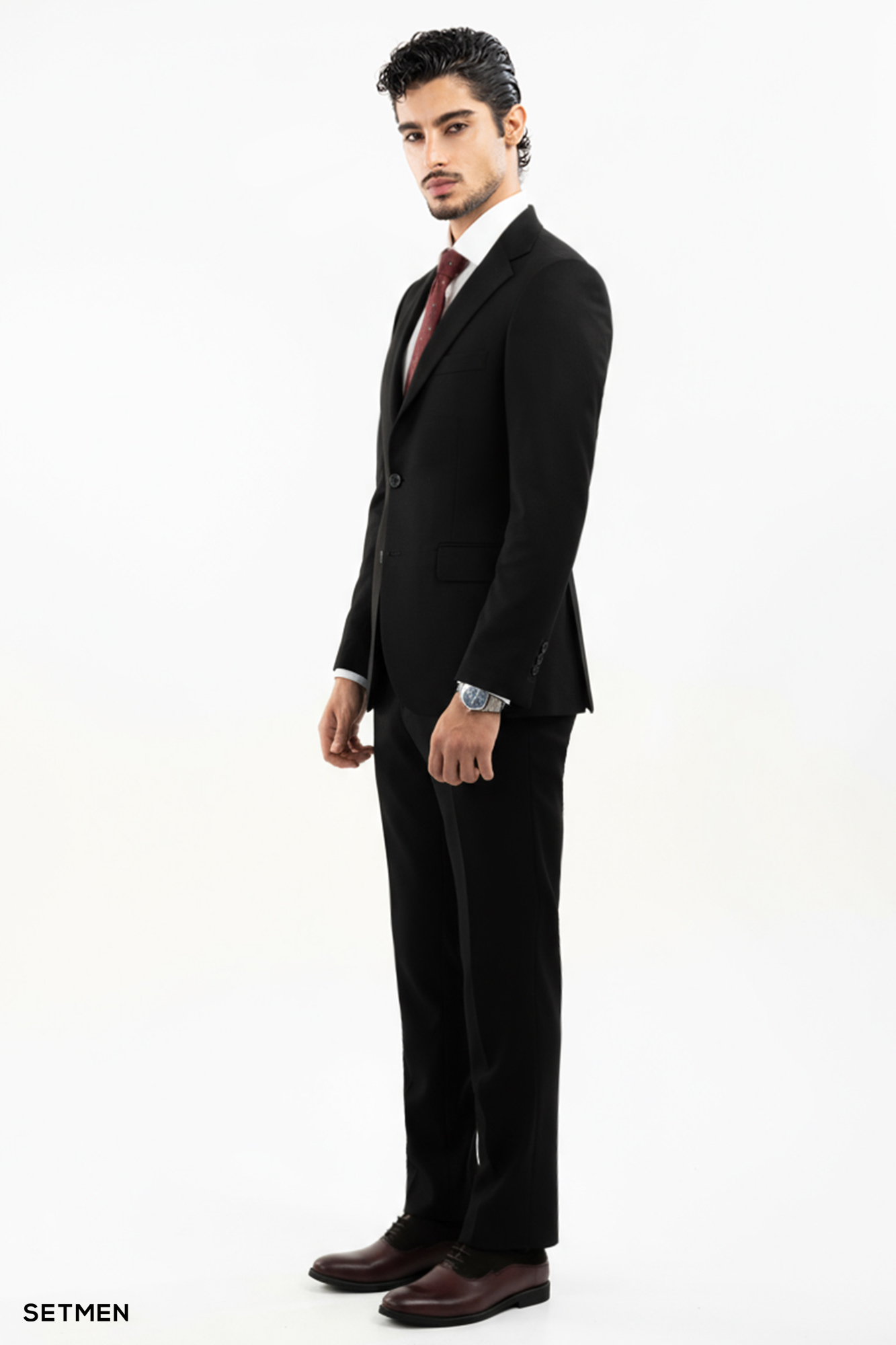 کت و شلوار مردانه دو تکه دو دکمه کلاسیک