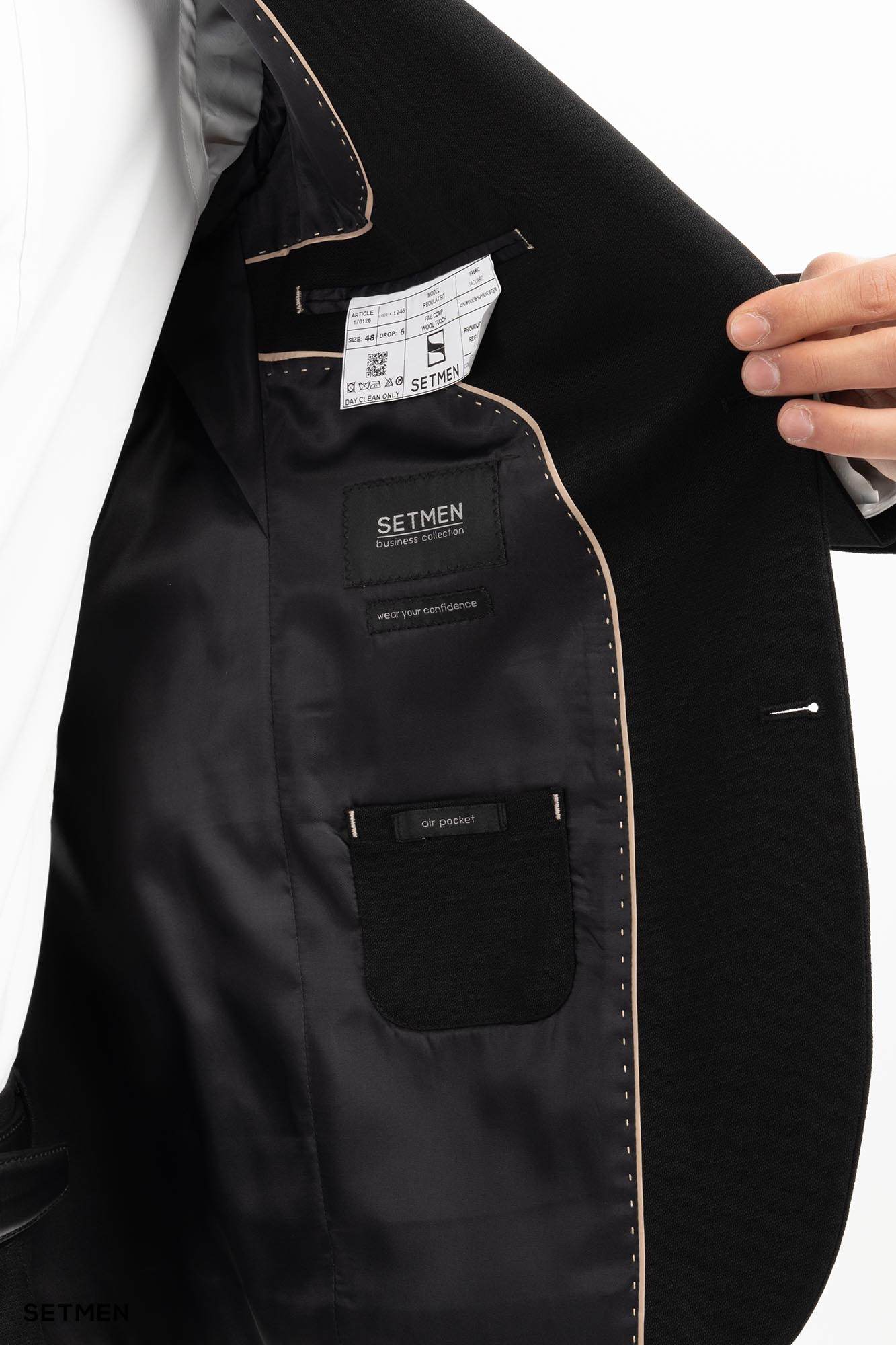 کت و شلوار مردانه دو تکه دو دکمه کلاسیک