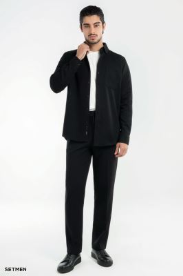 پیراهن مردانه جیب دار کج راه